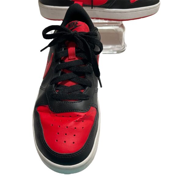 Nike Court Borough Low Size 7Y, Women's 8.5, Black Red BQ5448-007 - Picture 11 of 11